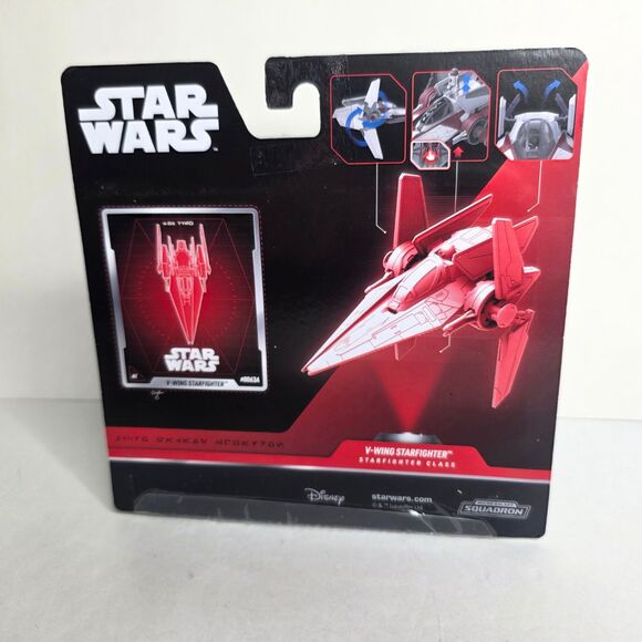 Star Wars Micro Galaxy Squadron V-WING 0063A & V-19 TORRENT STARFIGHTER 0173 SET - Picture 6 of 16